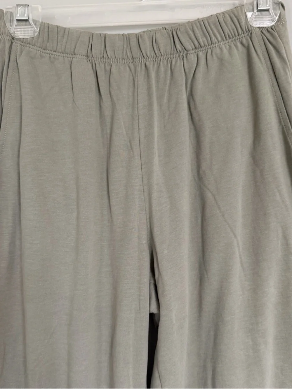 Petite Plume Pima Pajama Set in Sage - Picture 4 of 4